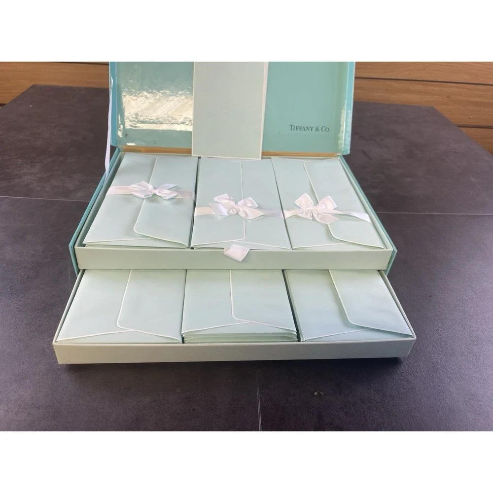 Tiffany & Co Stationary Set-40 paper,46 Envelopes & 5 Cards